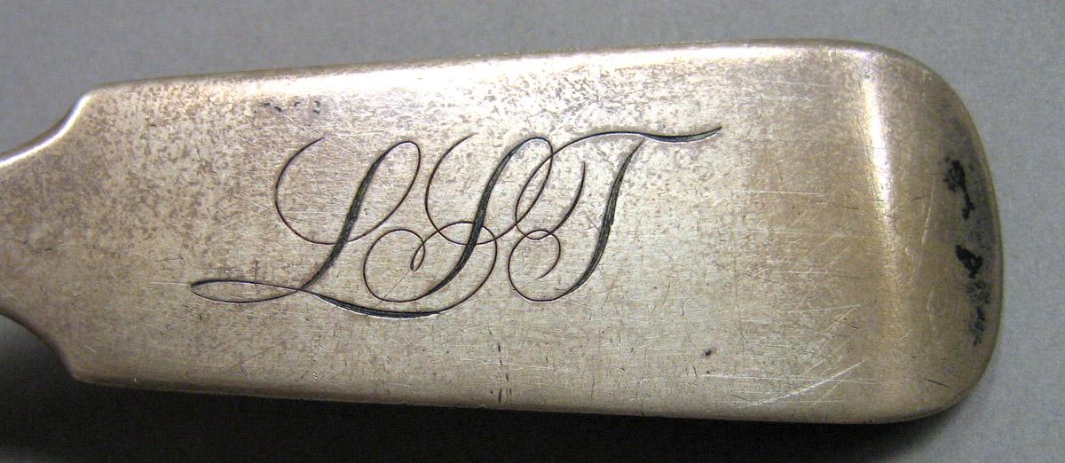1962.0240.1582 Silver Spoon engraving