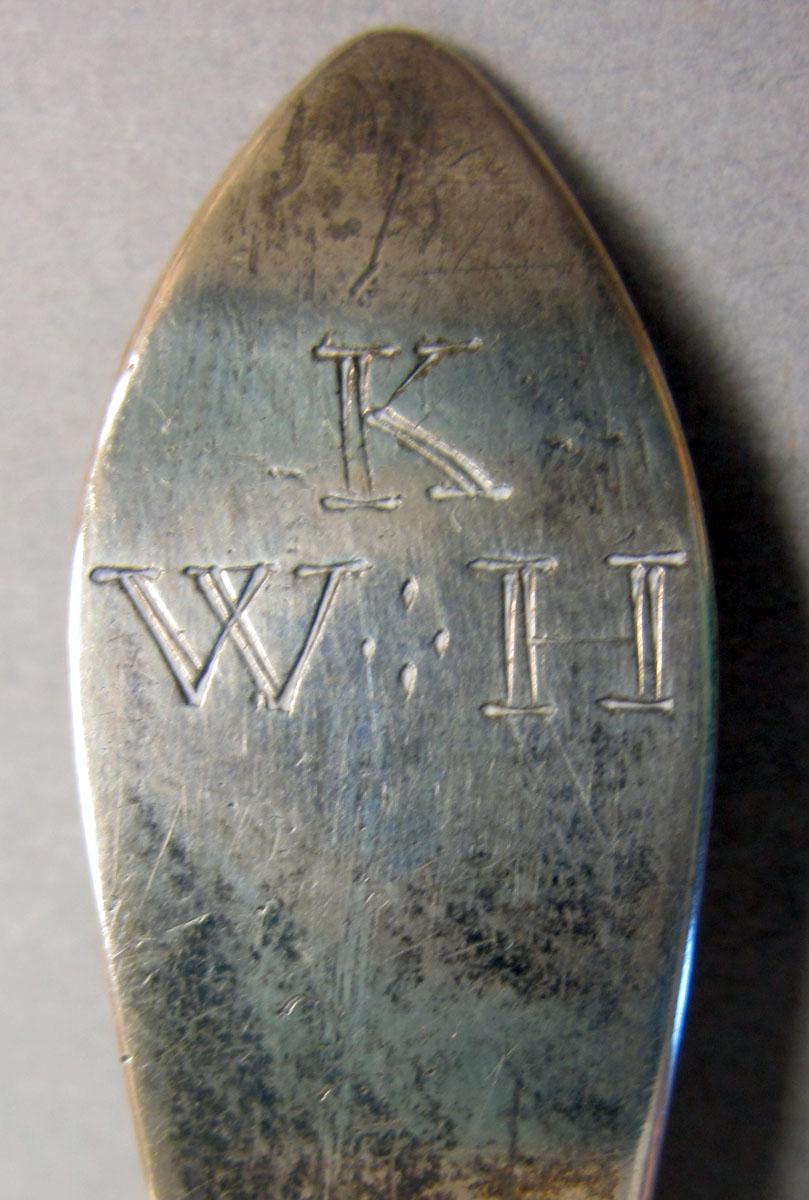 1962.0240.158 teaspoon engraving