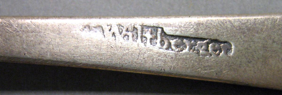 1962.0240.1592 Silver Spoon mark