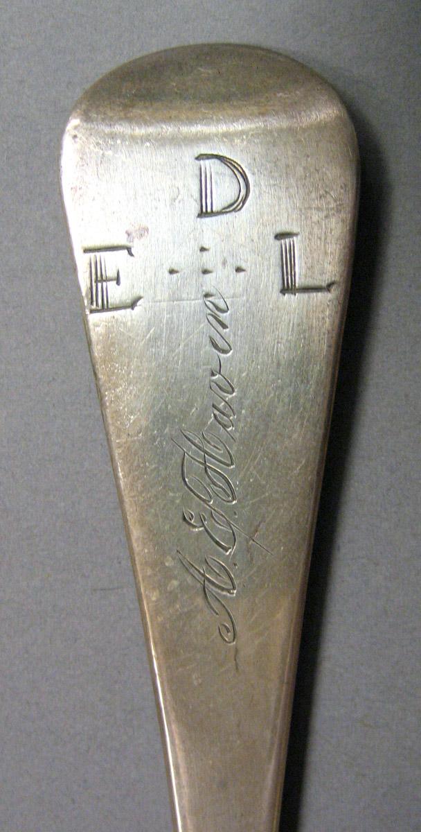 1962.0240.1593 Silver Spoon engraving