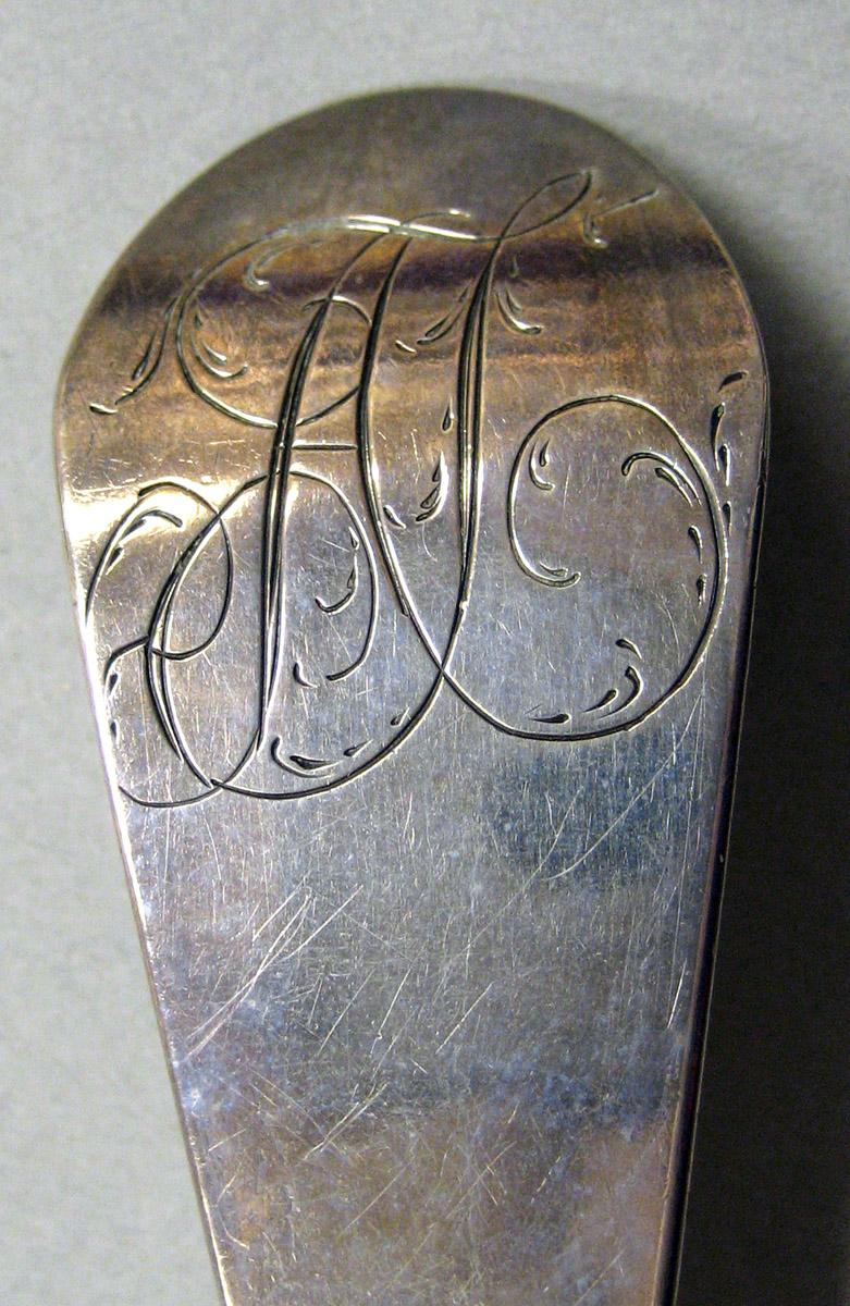 1962.0240.1596 Silver Spoon engraving