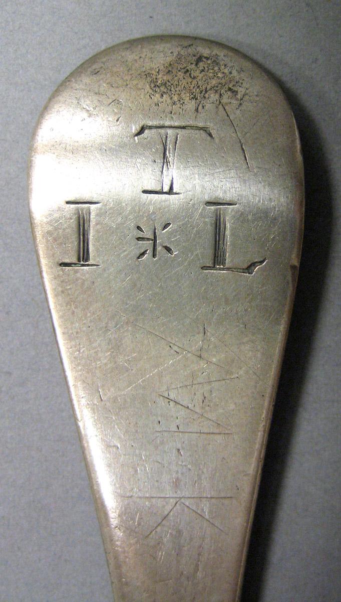 1962.0240.1598 Silver Spoon engraving