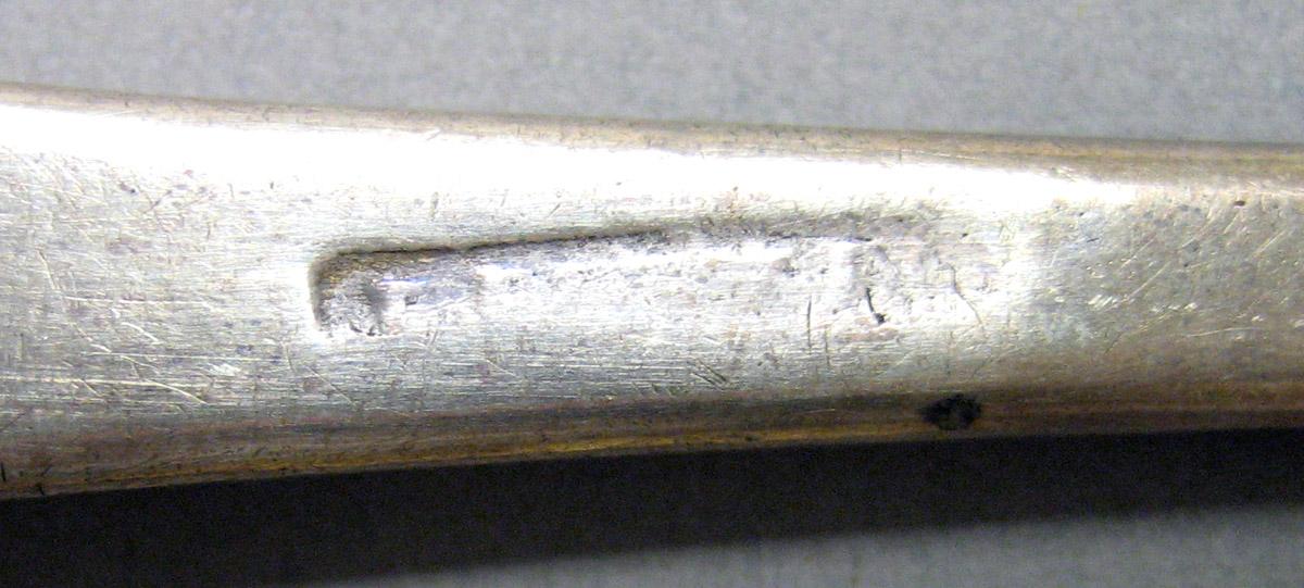 1962.0240.1598 Silver Spoon mark