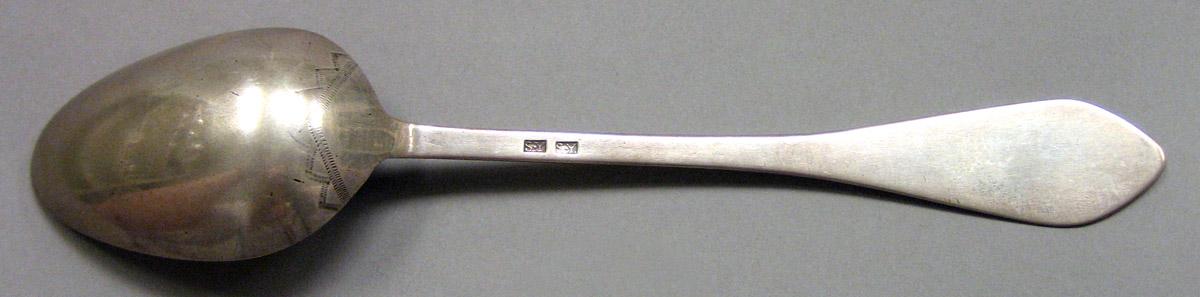 1962.0240.1599 Silver Spoon underside