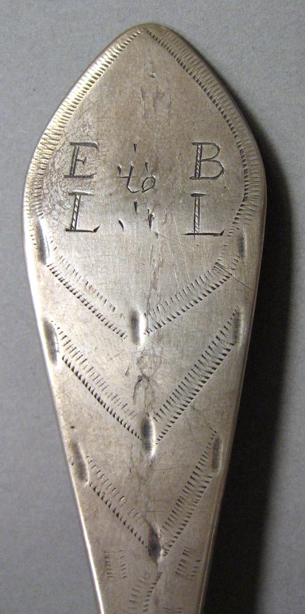 1962.0240.1599 Silver Spoon engraving