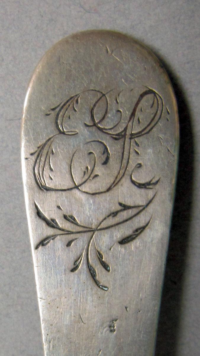1962.0240.160 teaspoon engraving