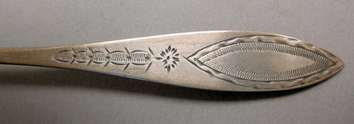 1962.0240.164 teaspoon handle upper surface