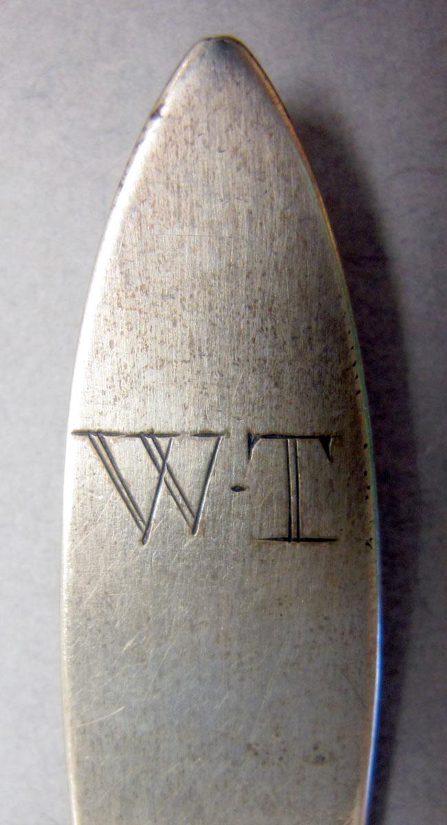1962.0240.164 teaspoon engraving
