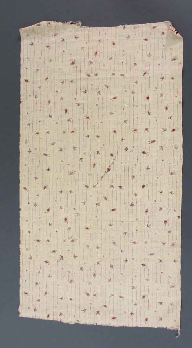 1955.0103.007 Textile, printed reverse