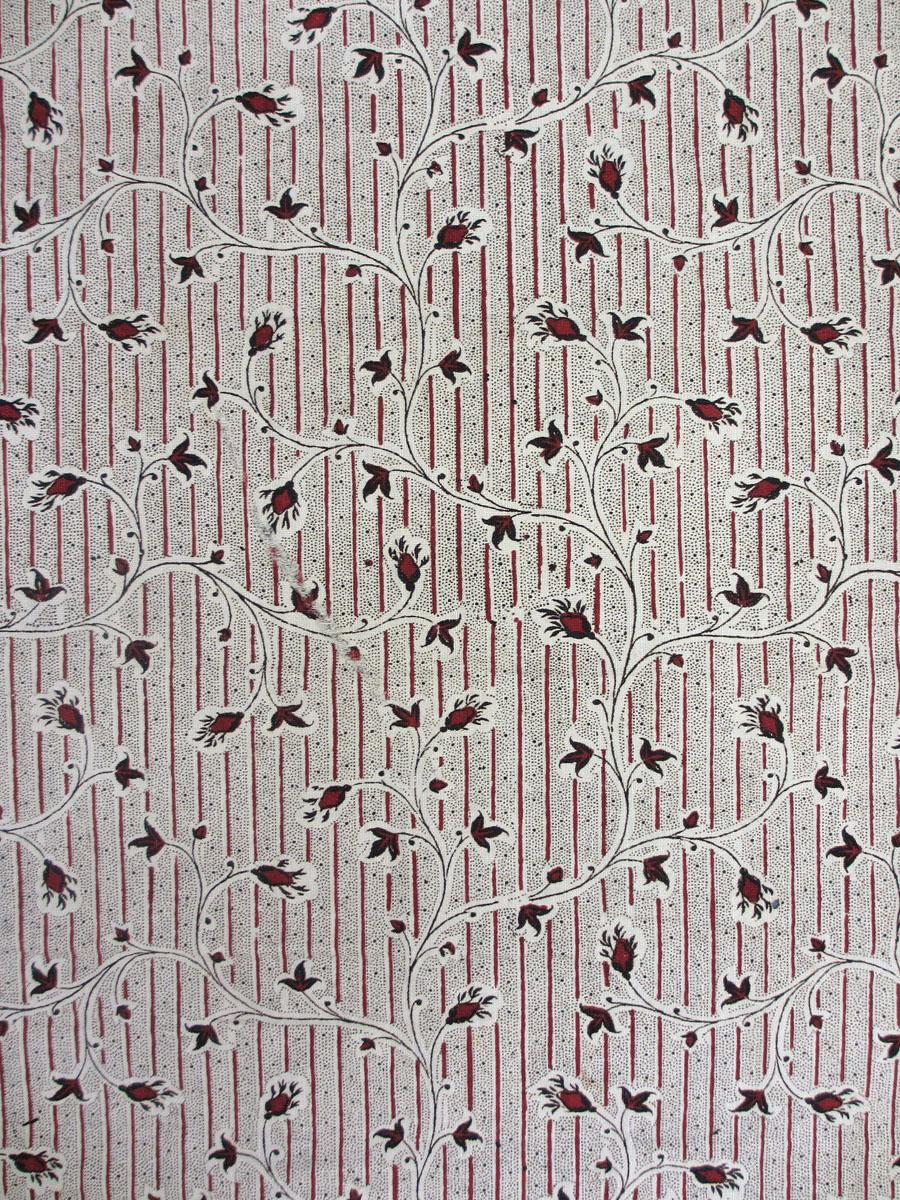 T2210 textile, printed design repeat