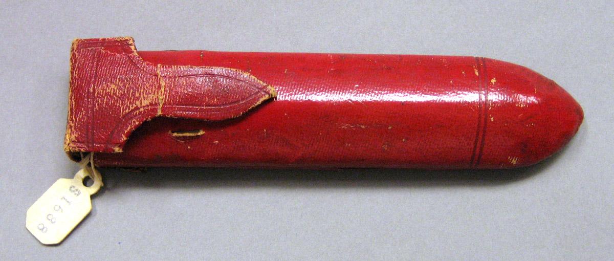 1962.0240.1688 Leather Spectacles Case upper surface