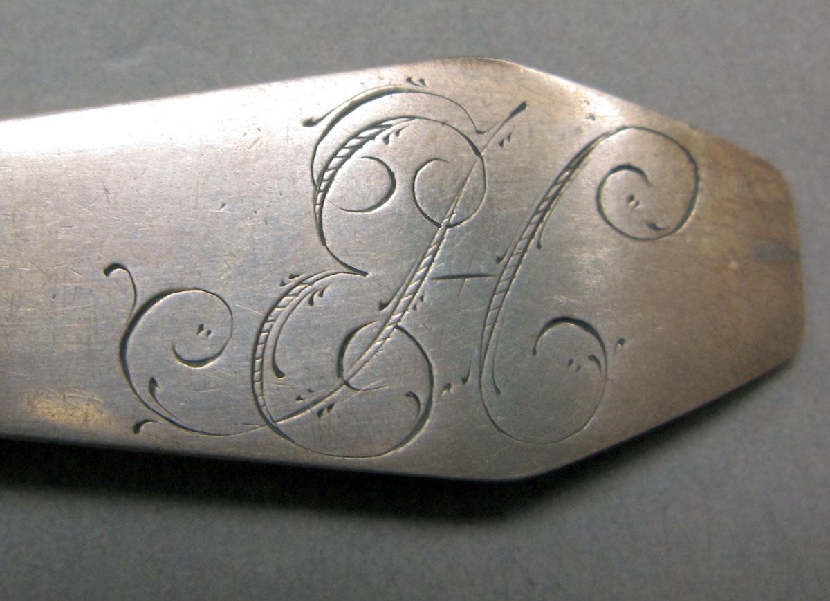 1962.0240.169 teaspoon engraving