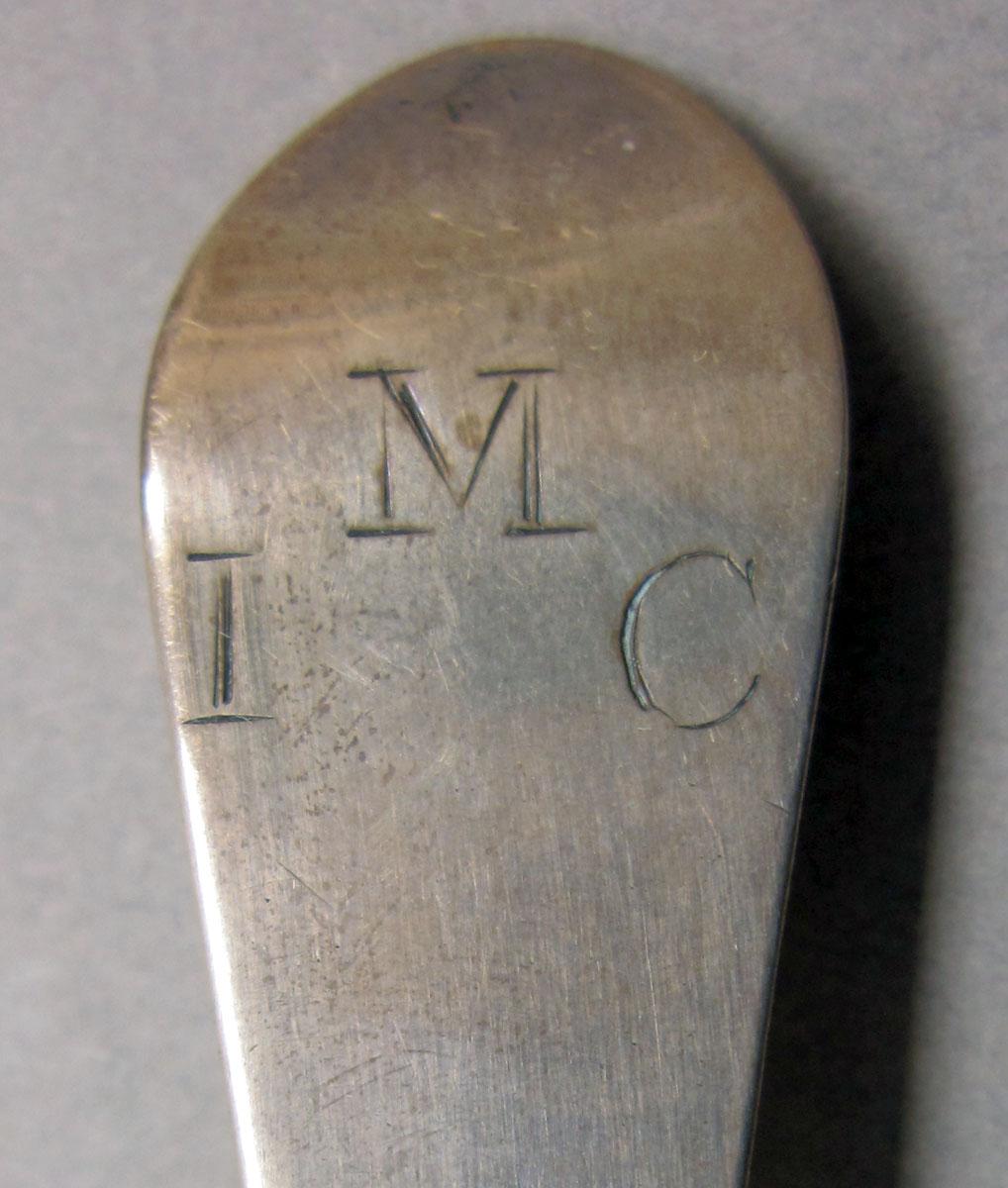 1962.0240.170 teaspoon engraving