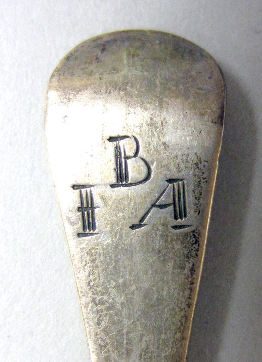 1962.0240.172 teaspoon engraving
