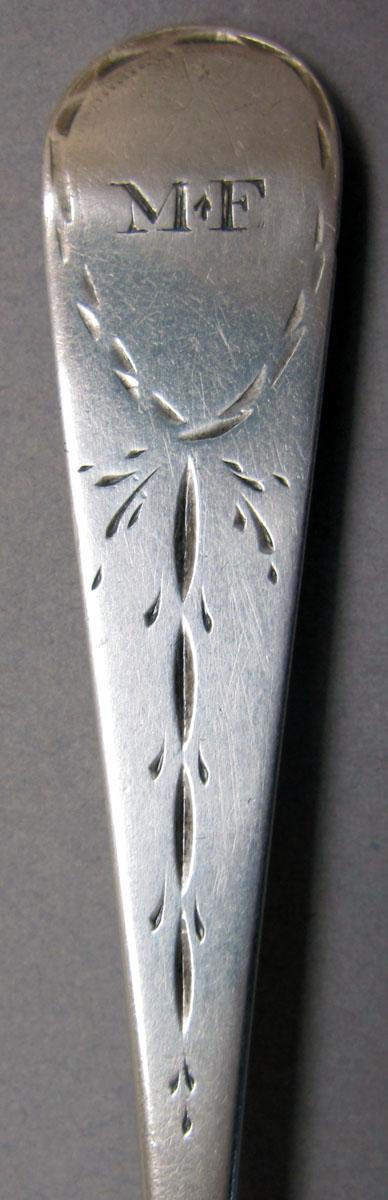 1962.0240.191 teaspoon handle engraving