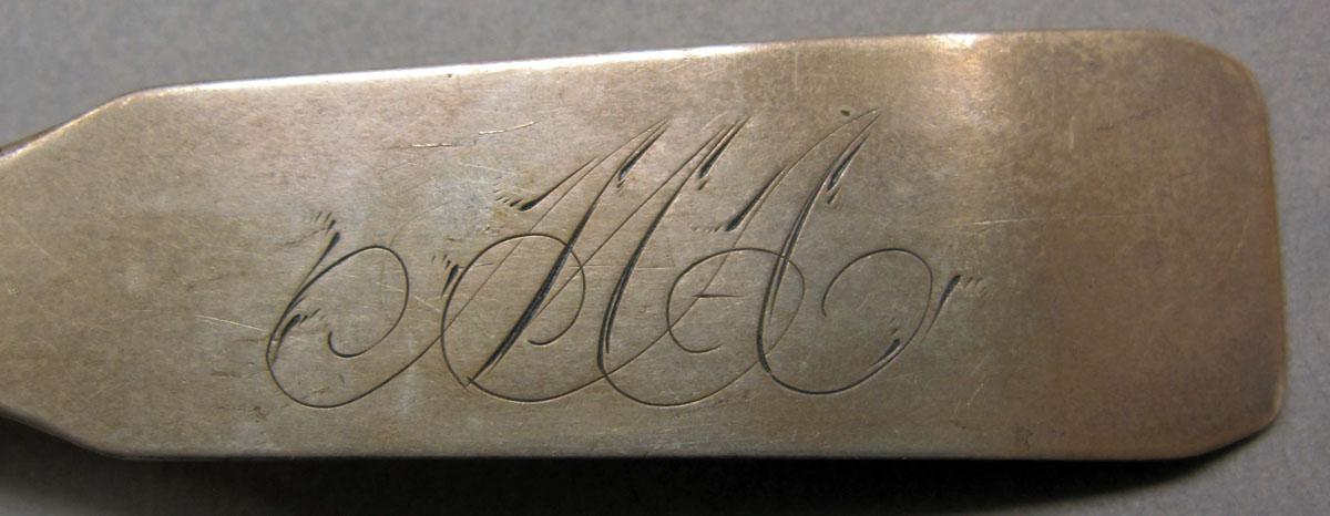 1962.0240.194 teaspoon engraving