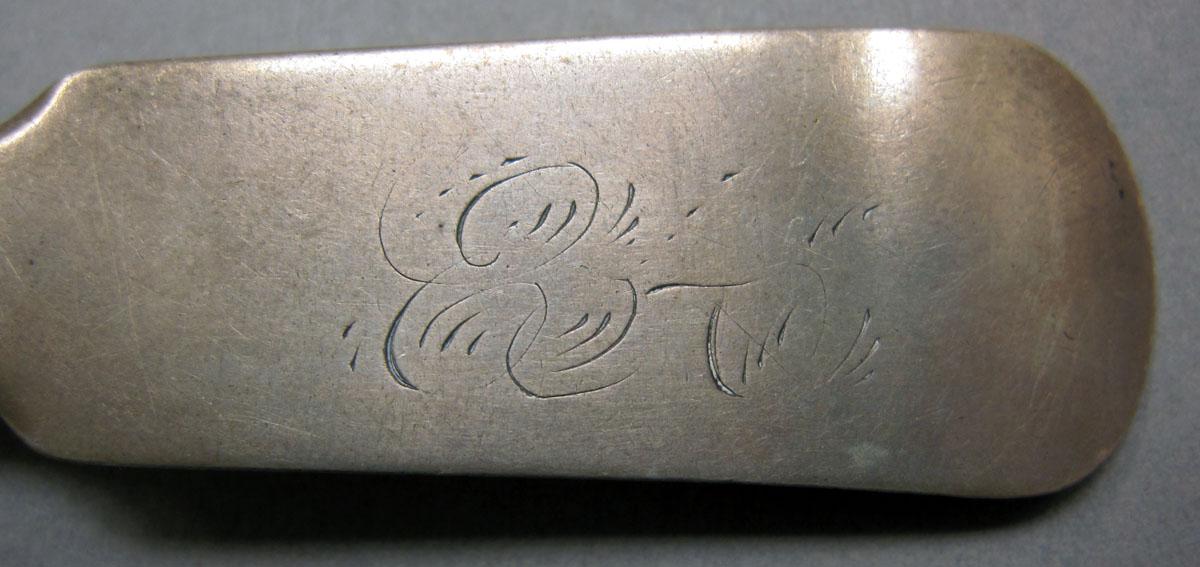 1962.0240.196 teaspoon engraving