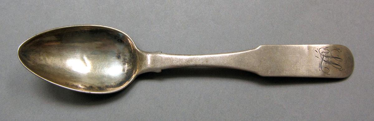 1962.0240.201 Silver spoon upper surface