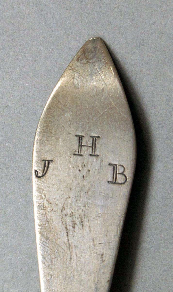 1962.0240.205 Silver spoon engraving