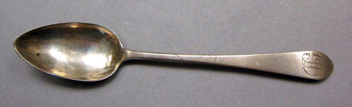 1962.0240.211 Silver spoon upper surface