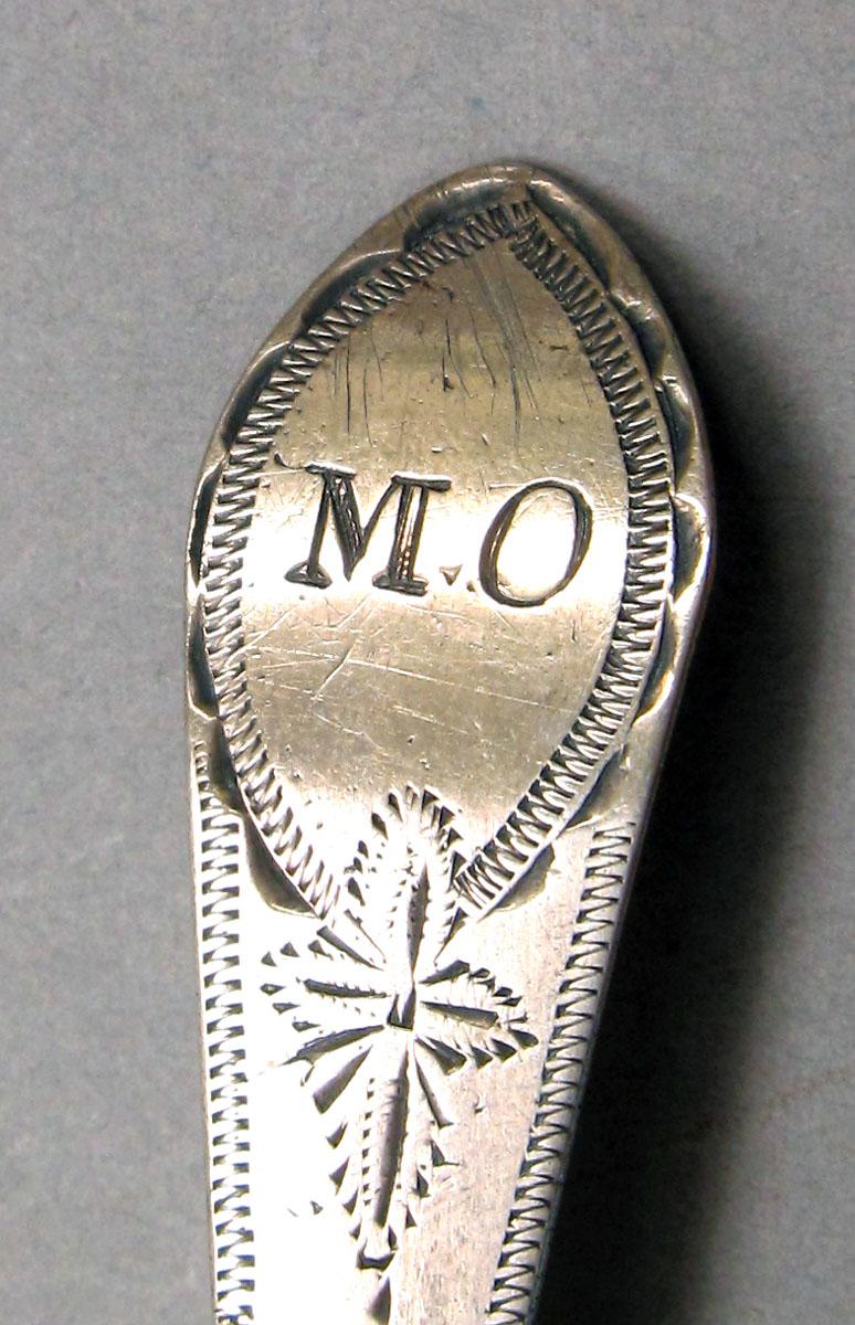 1962.0240.212 Silver spoon engraving