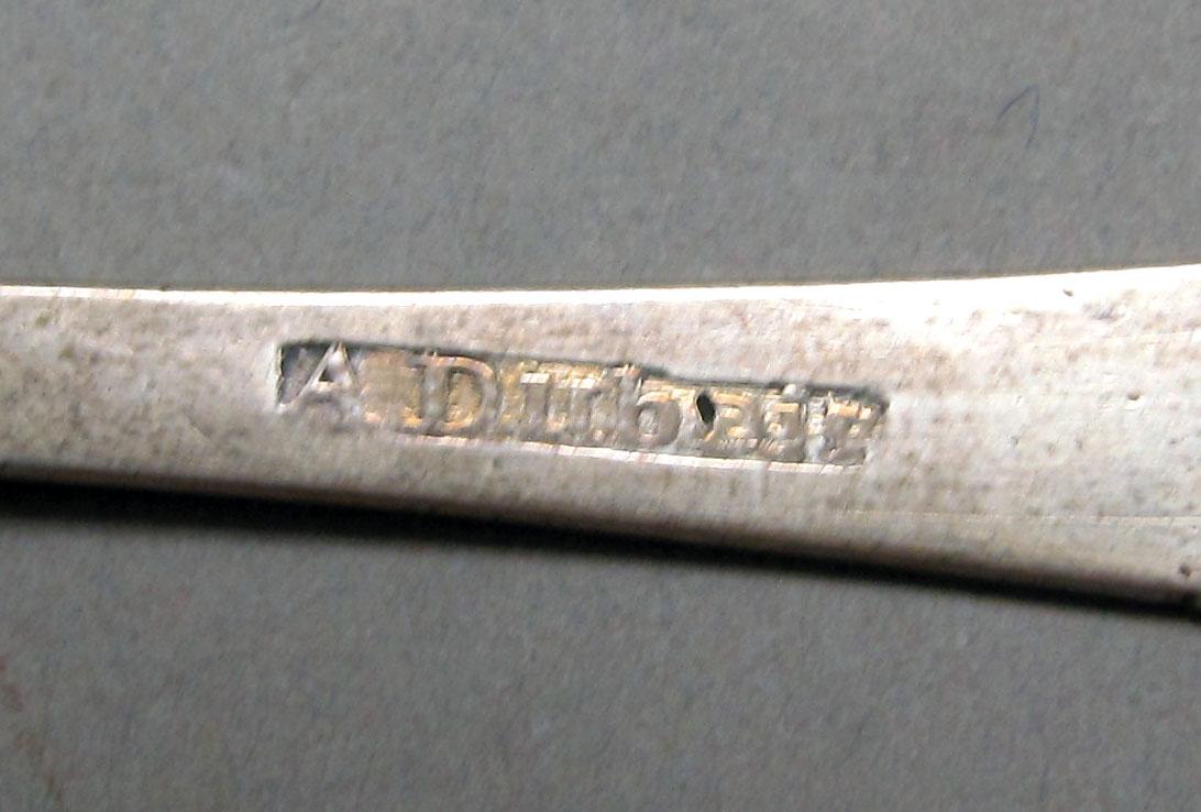 1962.0240.212 Silver spoon mark