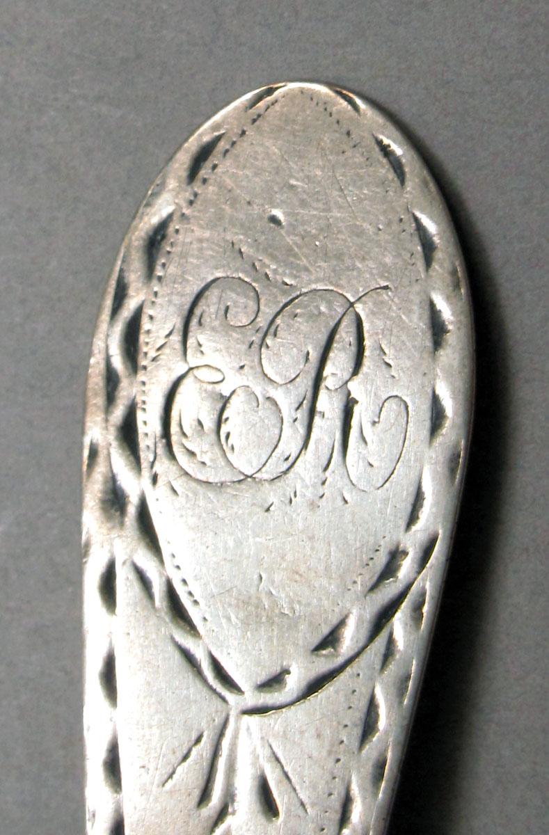 1962.0240.214 Silver spoon engraving