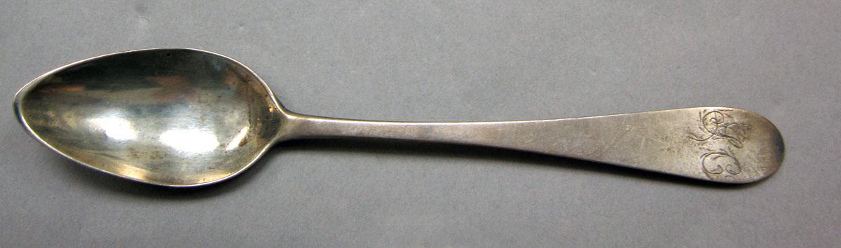 1962.0240.217 Silver spoon upper surface