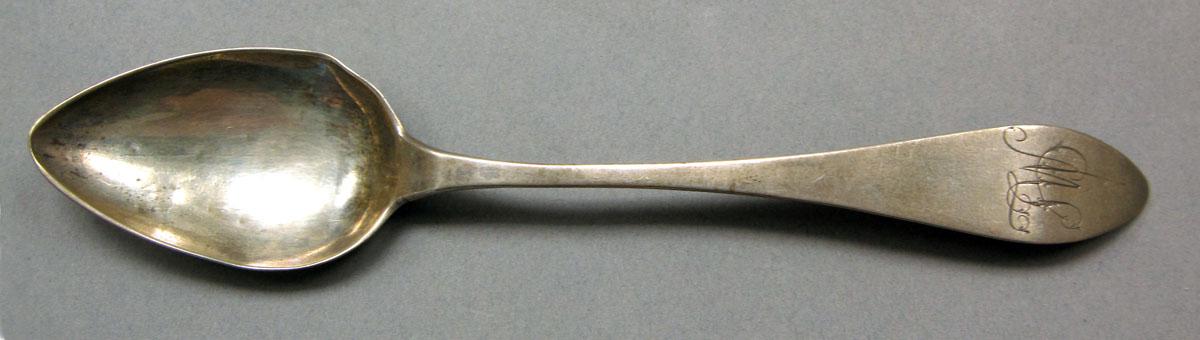 1962.0240.221 Silver spoon upper surface