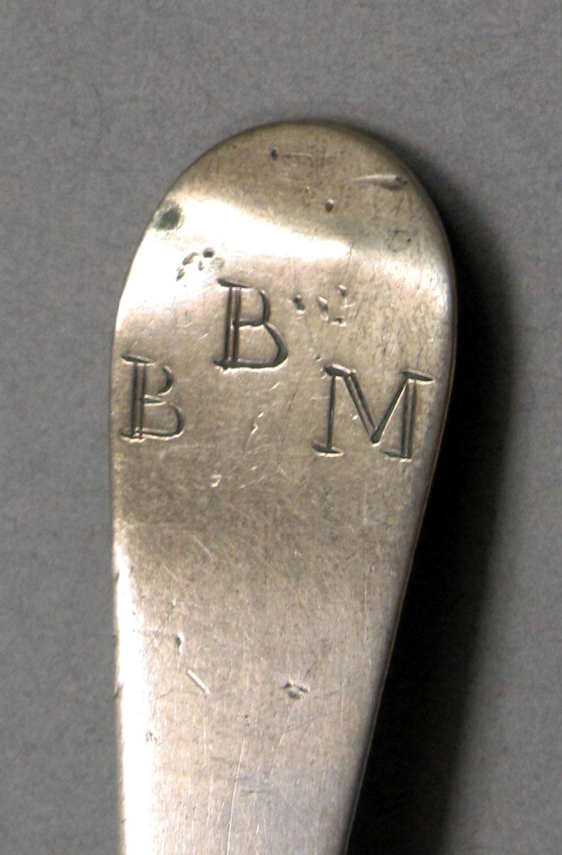 1962.0240.223 Silver spoon engraving
