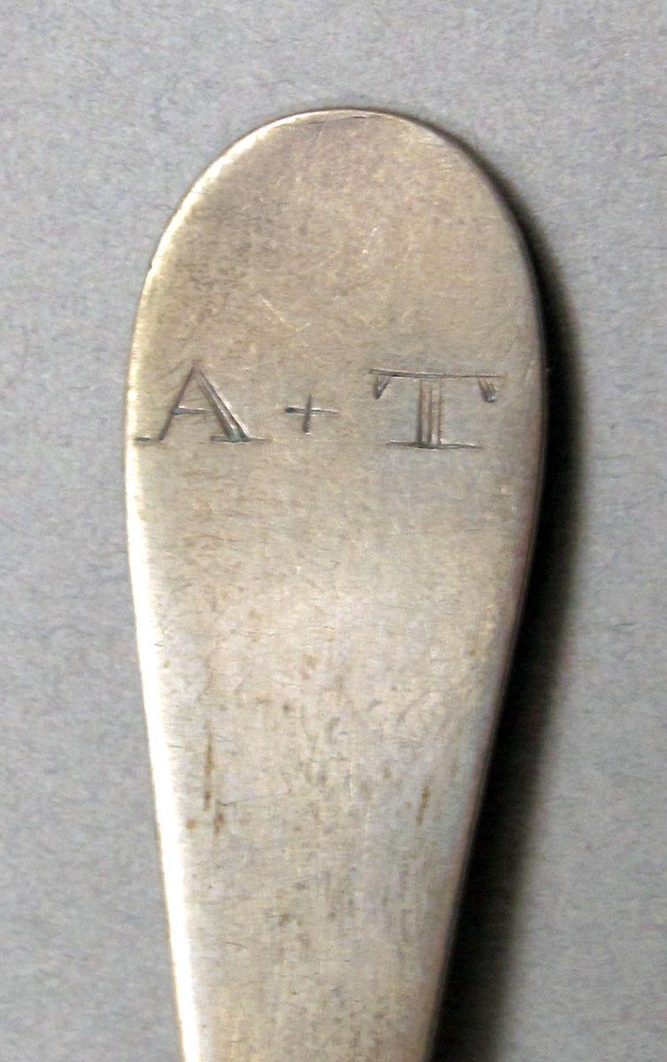 1962.0240.235 Silver spoon engraving