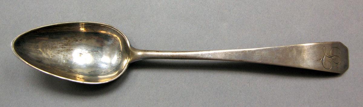 1962.0240.236 Silver spoon upper surface