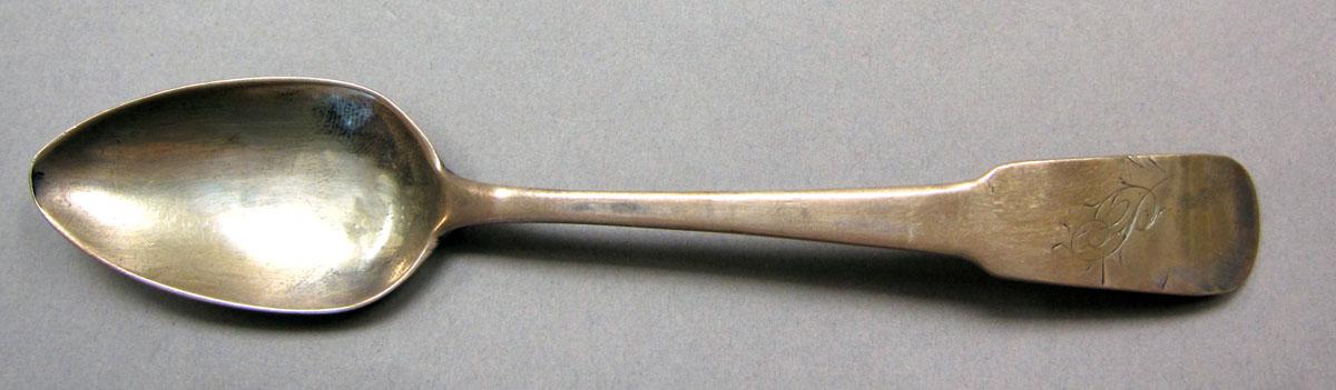 1962.0240.238 Silver spoon upper surface