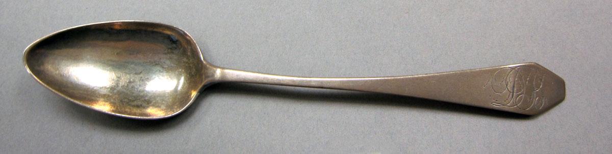 1962.0240.239 Silver spoon upper surface