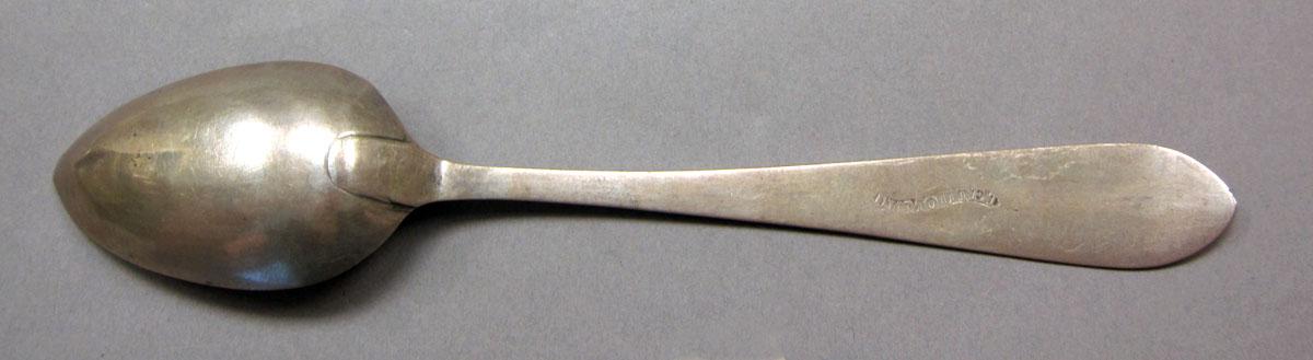 1962.0240.240 Silver spoon underside