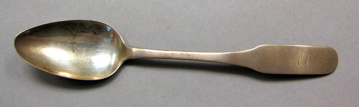 1962.0240.244 Silver spoon upper surface
