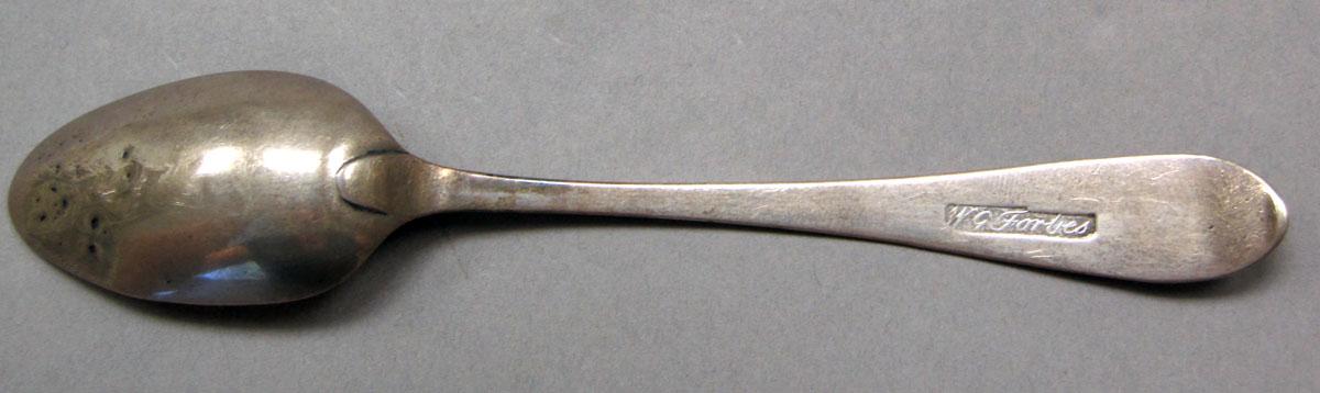1962.0240.250 Silver spoon underside