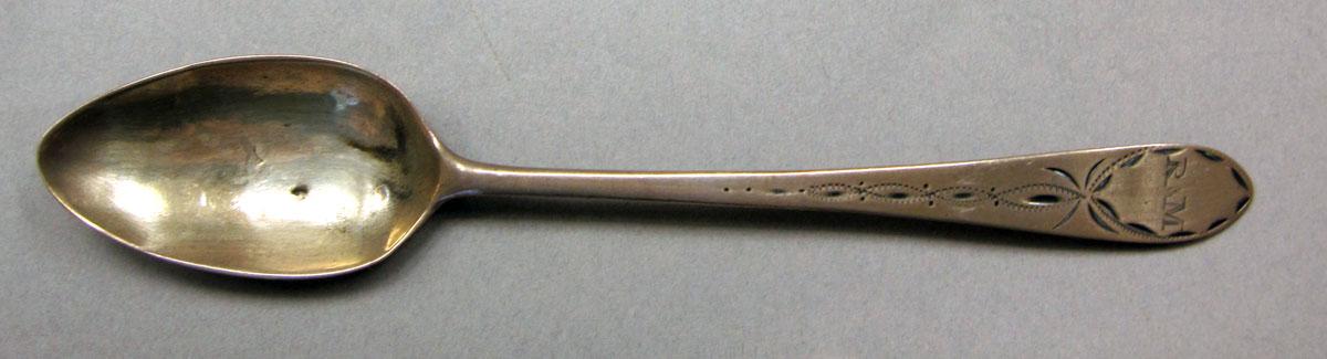 1962.0240.251 Silver spoon upper surface