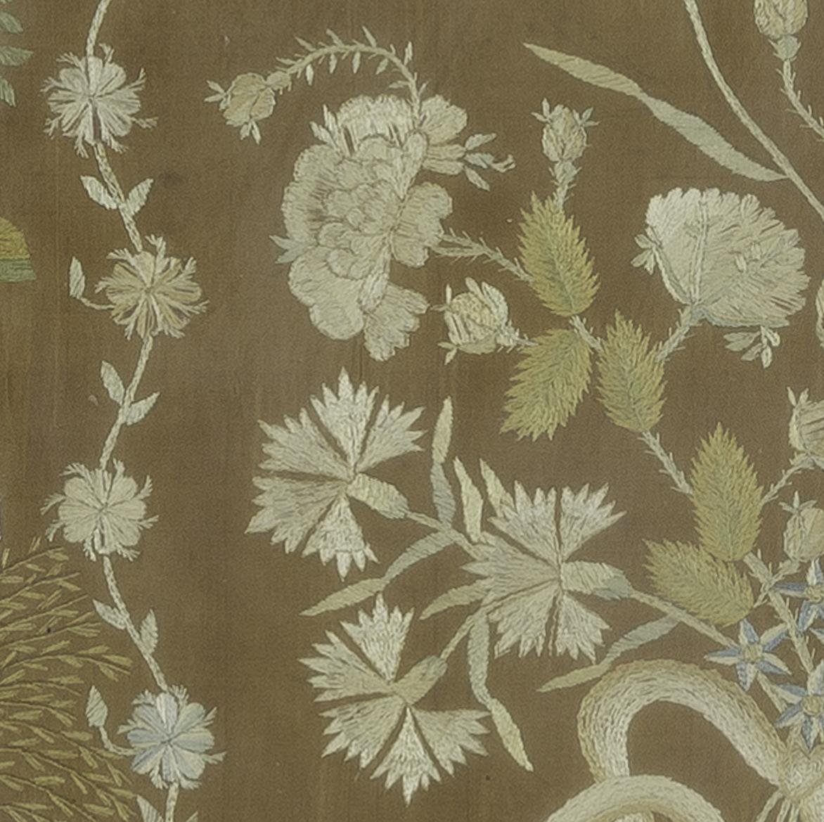 1955.0106 A Needlework Picture, Detail 12