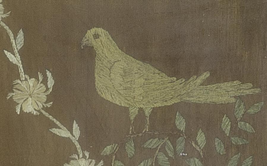1955.0106 A Needlework Picture, Detail 16