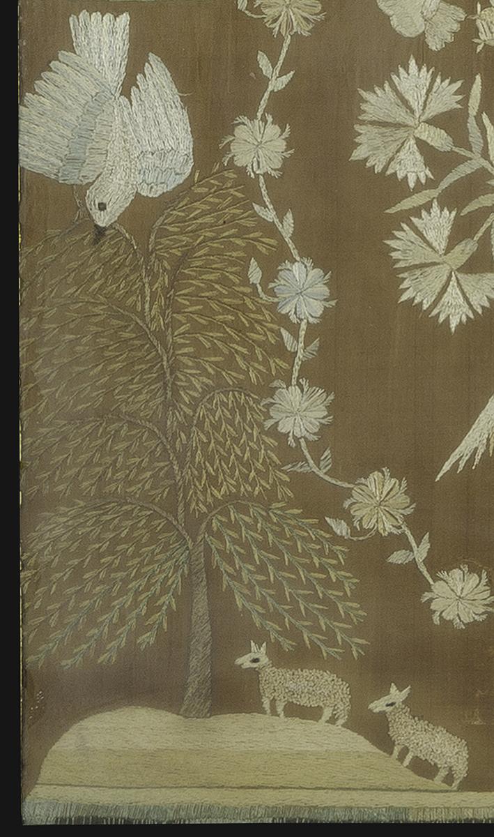 1955.0106 A Needlework Picture, Detail 7