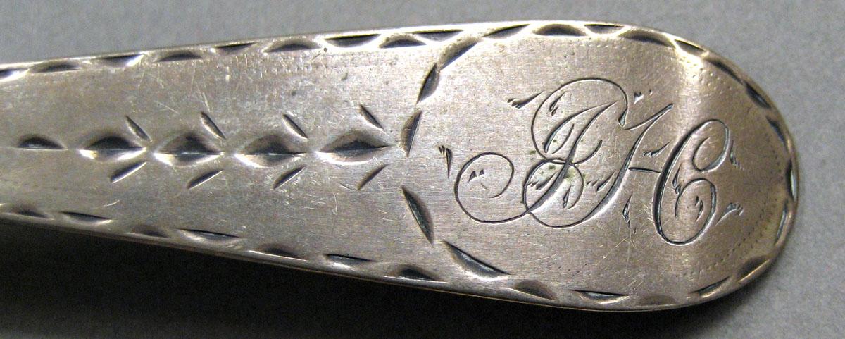 1962.0240.253 Silver Spoon engraving