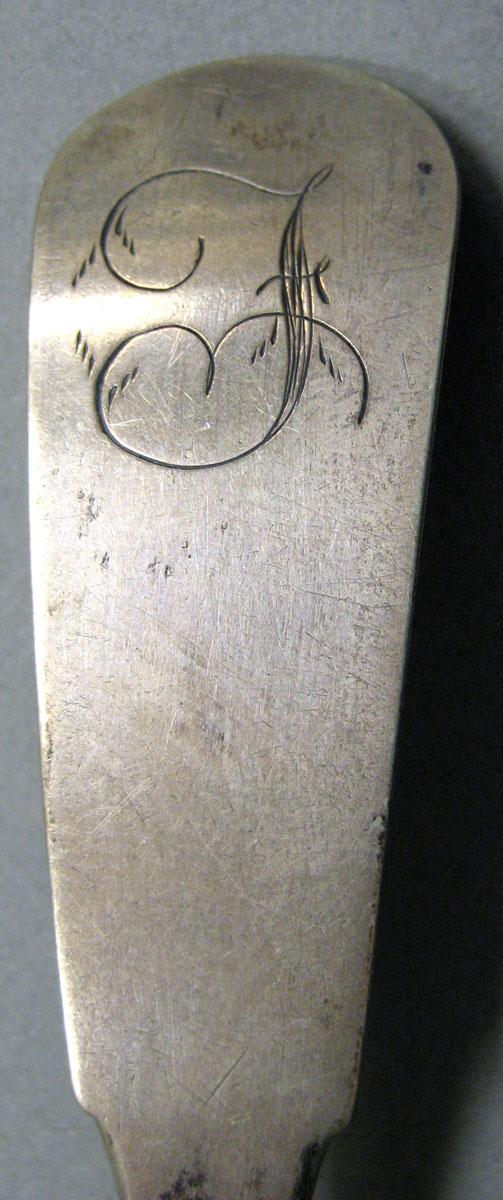 1962.0240.258 Silver Spoon engraving