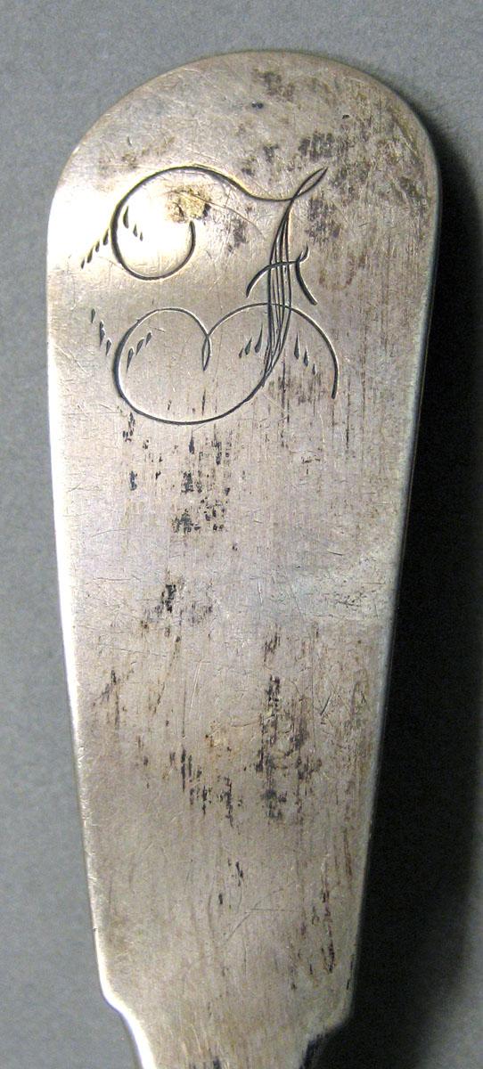 1962.0240.262 Silver Spoon engraving