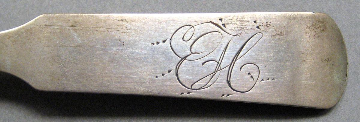1962.0240.266 Silver Spoon engraving
