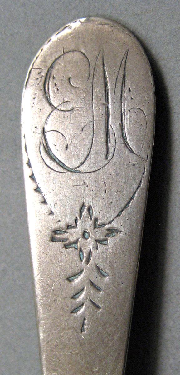 1962.0240.268 Silver Spoon engraving