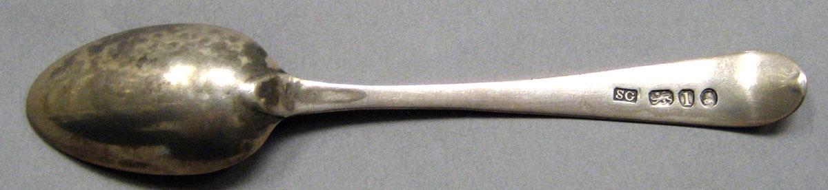 1962.0240.276 Silver Spoon underside