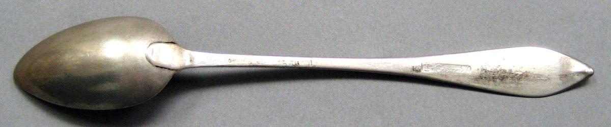1962.0240.280 Silver Spoon underside