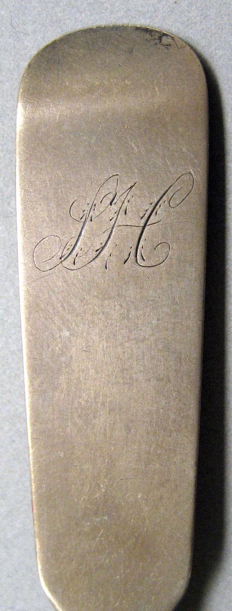 1962.0240.281 Silver Spoon engraving