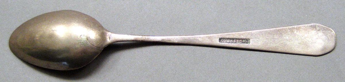 1962.0240.282 Silver Spoon underside